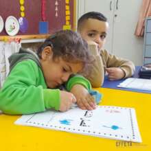 Some children from the Epheta school