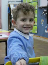 A little boy of Effeta Center