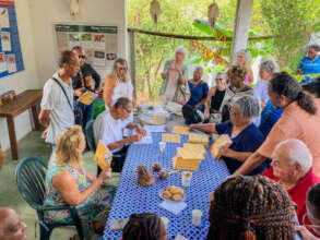 Homemade book launch