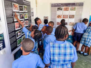 Students at the Amuseum