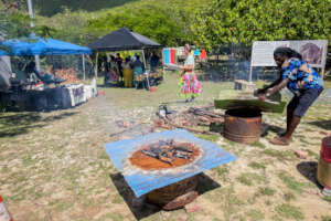 SKA shows how johnny cakes are made