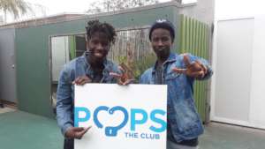 POPS grads and performing artists Caleb and Kylon