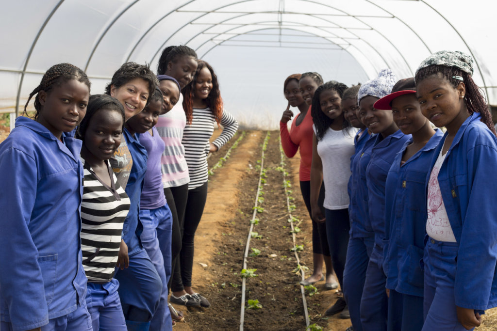 Let's give girls training for a vibrant future