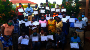 The newest class of Healing Advocates in Uganda