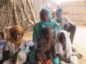 Hassina and her Family, Teiga Village