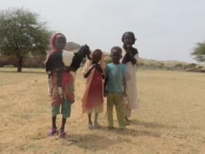 Goats strengthen malnourished children