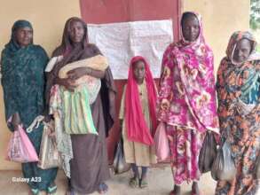 Food distribution in Lawabid gives hope for future