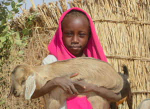 Hawa and her Goat