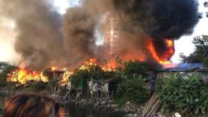 110 homes destroyed