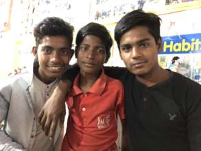 Rehan and his friends - making a difference