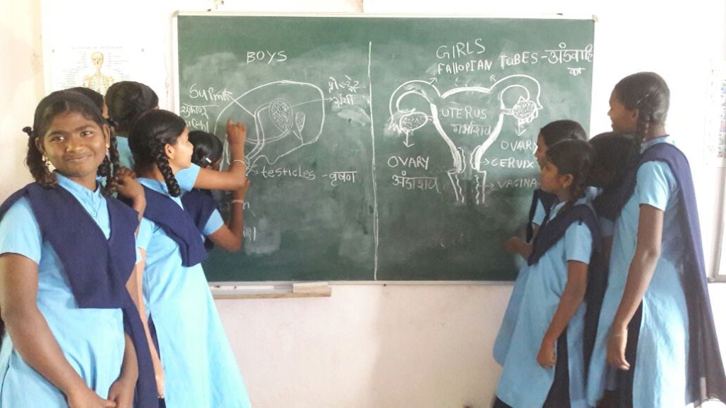 Menstrual Hygiene Kits for 1300 orphan girls,India