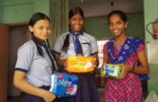 Menstrual Hygiene Kits for 1300 orphan girls,India