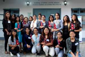 Our 2017 YWPLI Fellows with Guest Speaker.