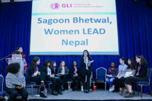 Sagoon Speaking About Girls' Political Empowerment