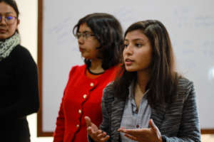 Simran in YWPLI Training