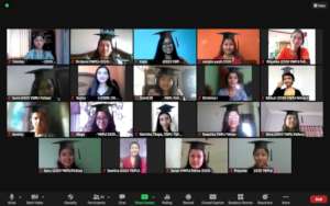 Snap from 2020 YWPLI Virtual Graduation Ceremony!