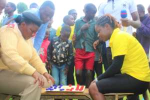 Area sub-chief and HFAW acting CEO, playing chess