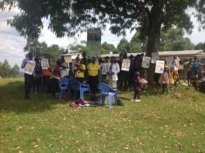 Group photo for a training in Magwagwa.