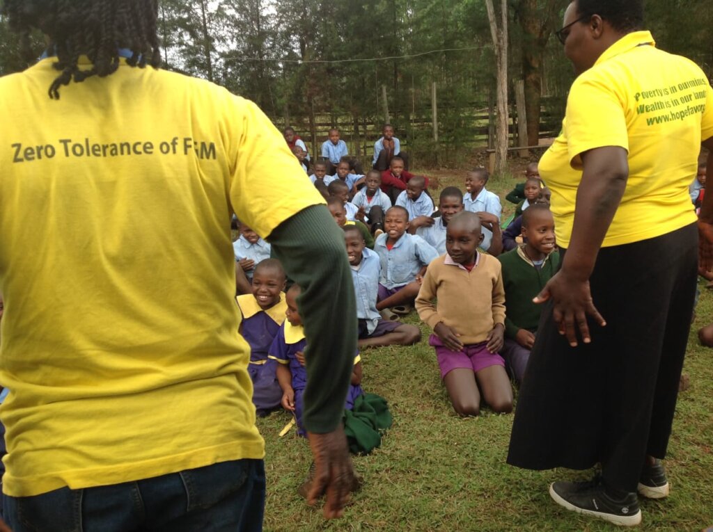 Joyce & Gladys engage learners on GBV & lifeskills