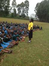 Joyce discussing on the need for FGM education