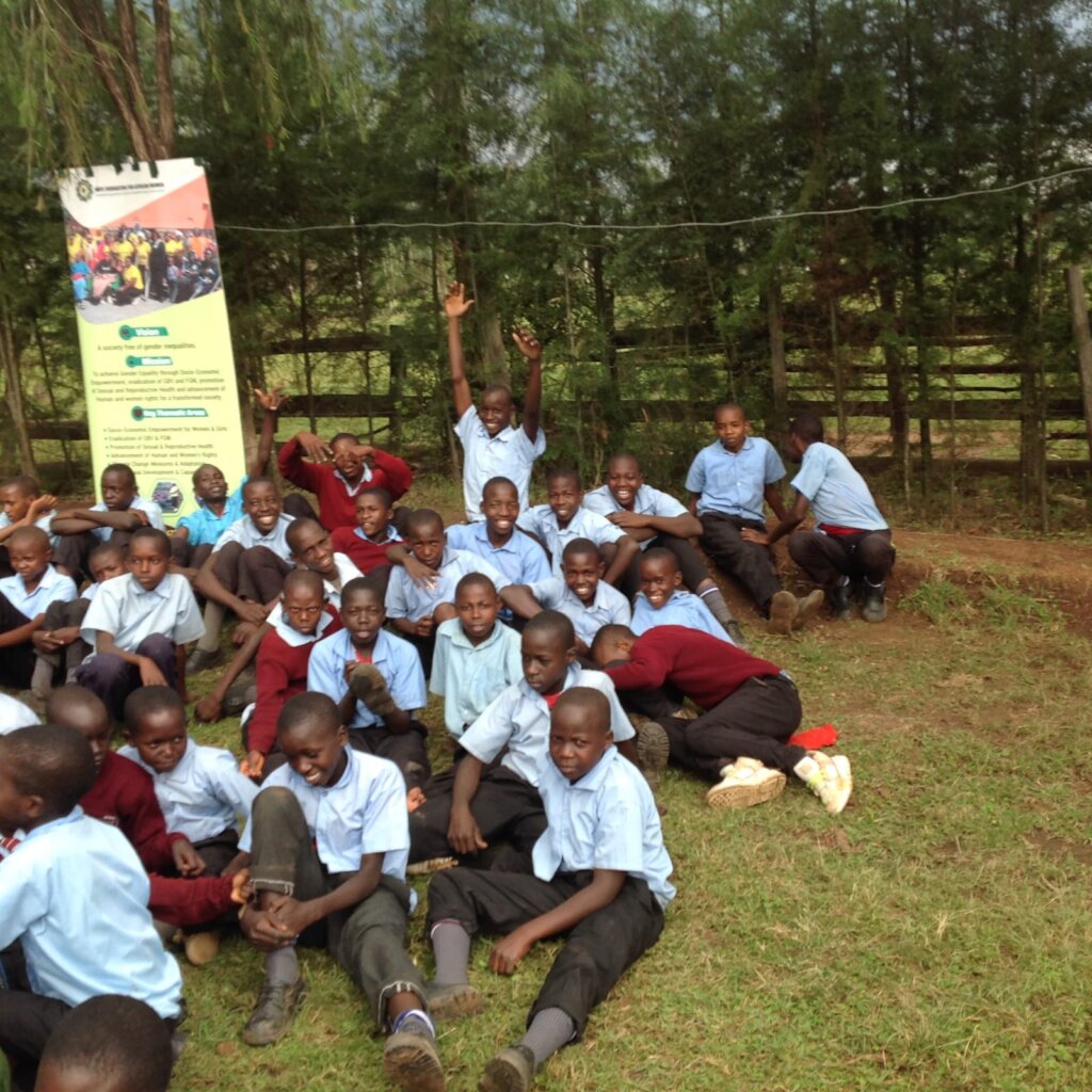 Learners speaking out against harmful practice