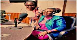 HFAW CEO, Grace (right) and Nancy, radio presenter