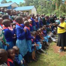 Raising awareness on teenage pregnancy prevention.