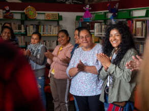 Alejandra Rios Perez, Field Program Lead (right)