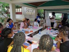 A training for Girls Club mentors.