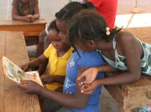 A Girls' Club in southeastern Haiti.