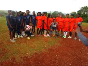 Girls' Groups created six soccer teams.