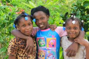 Ketly & her sisters are in school, thanks to you!