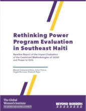 GW's Global Women's Institute Report on our work.