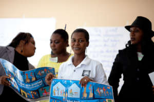 Preventing VAWG materials used at a training.