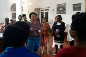 Organizing to keep work to prevent VAWG going.