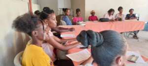 An exchange with a feminist youth organization.