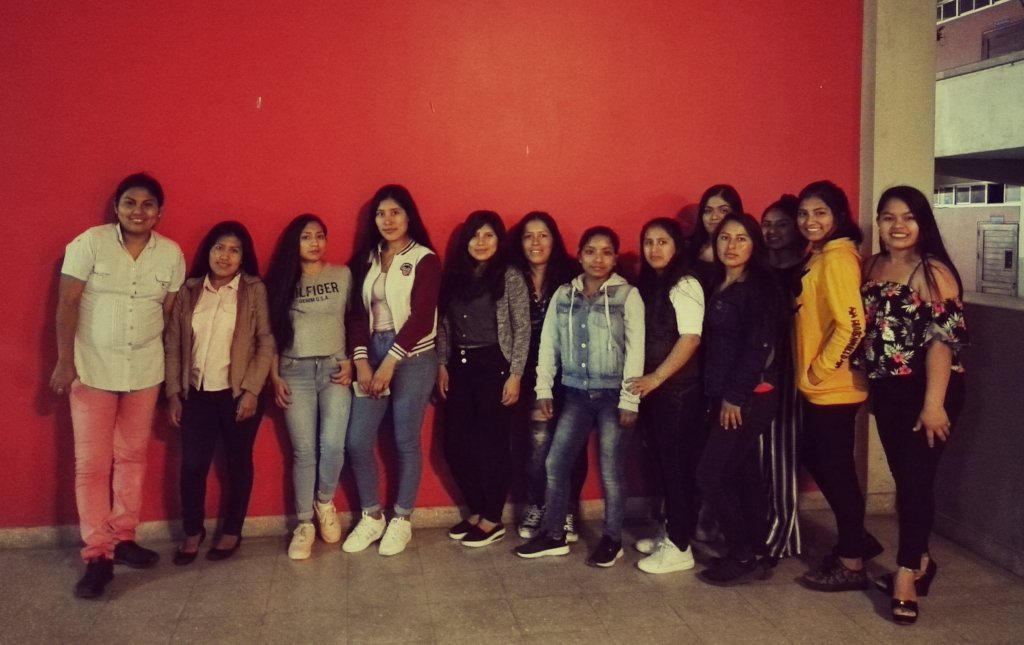 Girls from 'Juana Alarco de Dammert' School