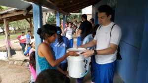 Training Villagers in Flor Azul