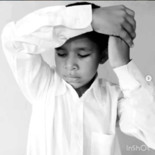 One of our students, dancing at home