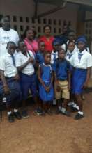 Our coordinators with cross section of kids.