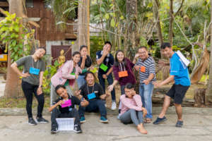 Some current past CSIP students as facilitators