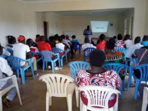 Community Meeting at the school