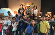 Theatre for 1000 deprived children in Palestine