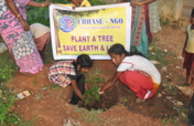 support to plant 1000 plants in rural schools