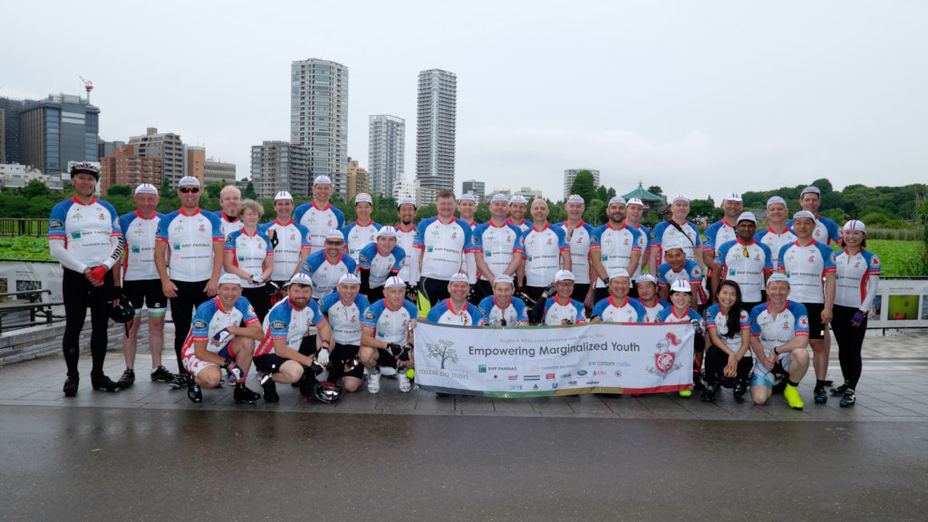 KIWL Charity Ride for Marginalized Youth in Japan