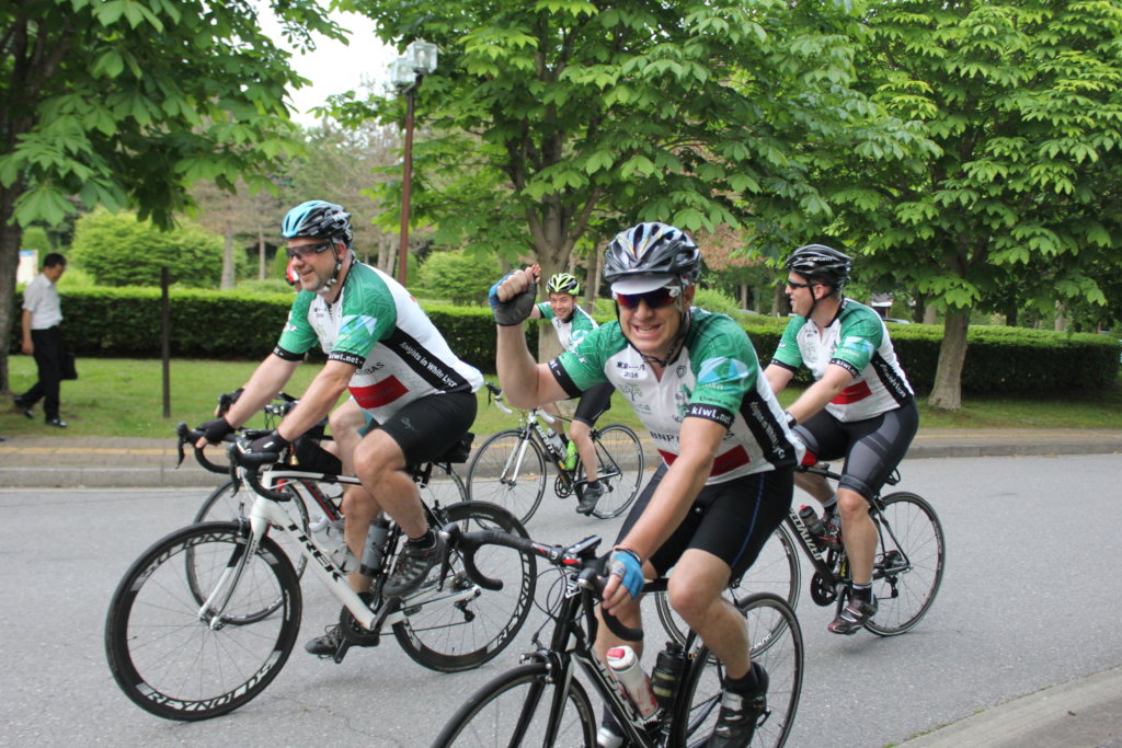 KIWL Charity Ride for Marginalized Youth in Japan