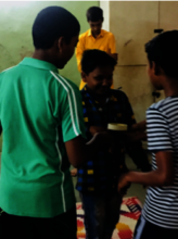 Participants during an AfE session at Kashewadi