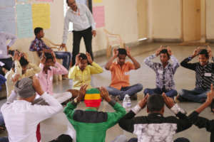 Participants engaged in AfE Programme sessions