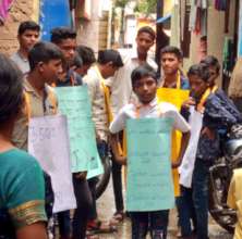 Poster rallies against Street Sexual Harassment