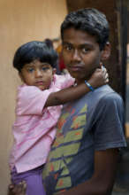 Boys learn& share equal childcare responsibilities